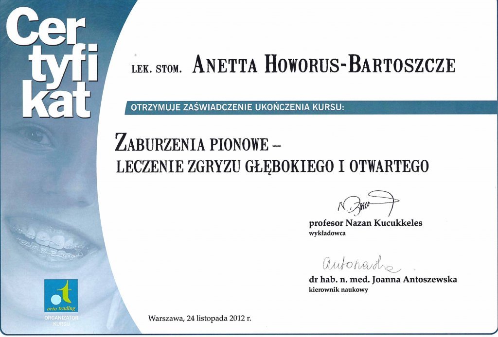Anetta Howorus - Bartoszcze